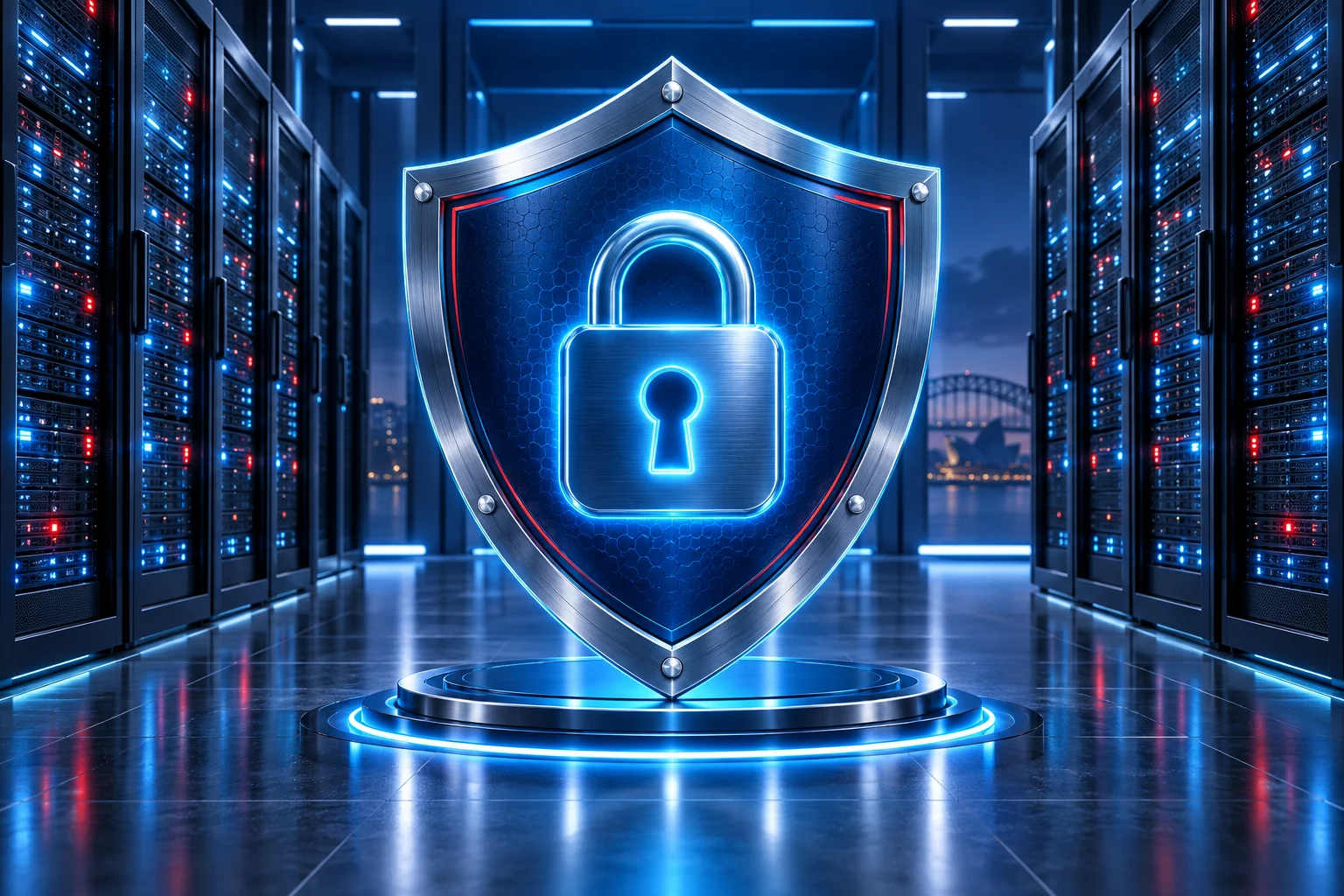 Digital shield protecting account and data infrastructure